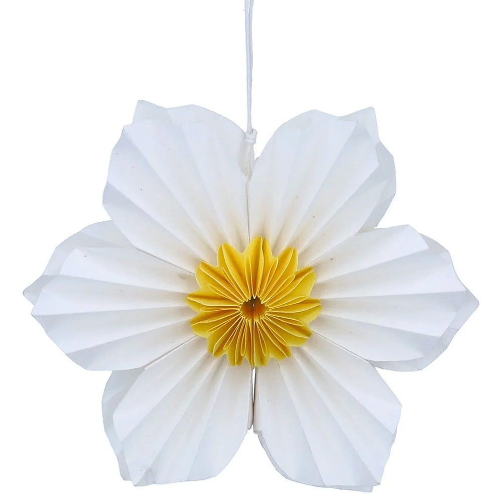 Daisy | Honeycomb Paper Hanging Decoration | Easter Home Décor | 15cm Tall