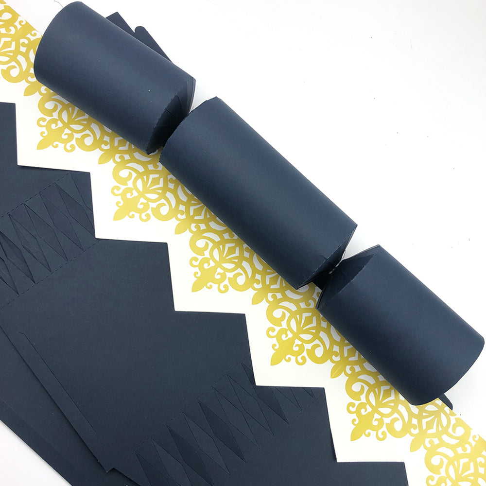 Navy Blue | Premium Cracker Making DIY Craft Kits | Make Your Own | Eco Recyclable