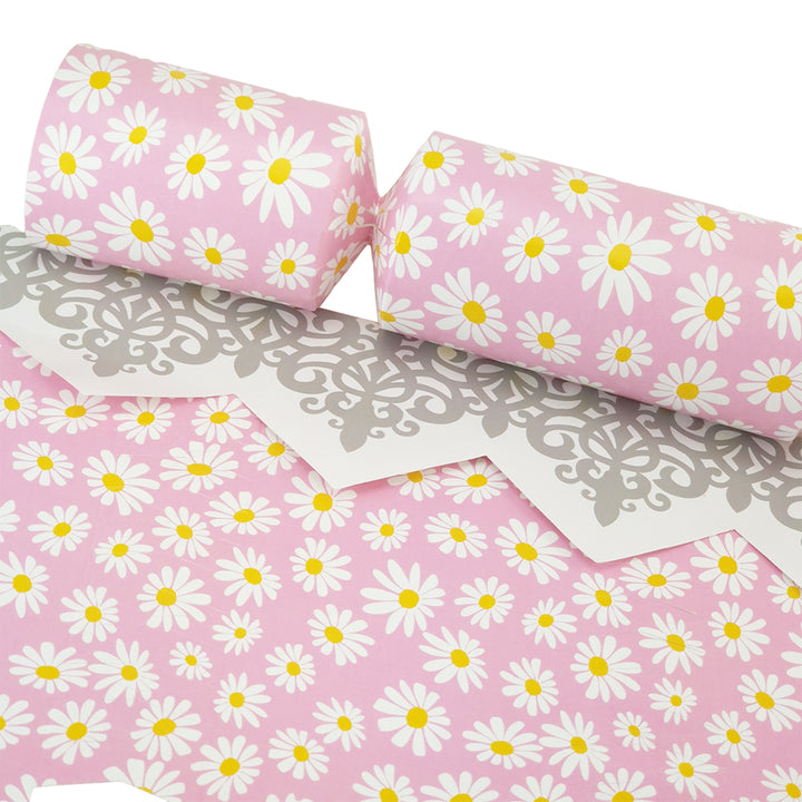 Pink Daisy Flower Cracker Making Kits - Make & Fill Your Own