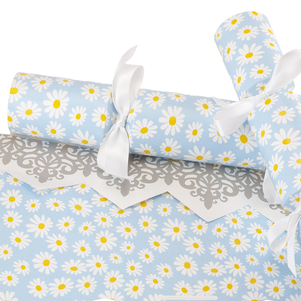 Blue Daisy Flower Cracker Making Kits - Make & Fill Your Own