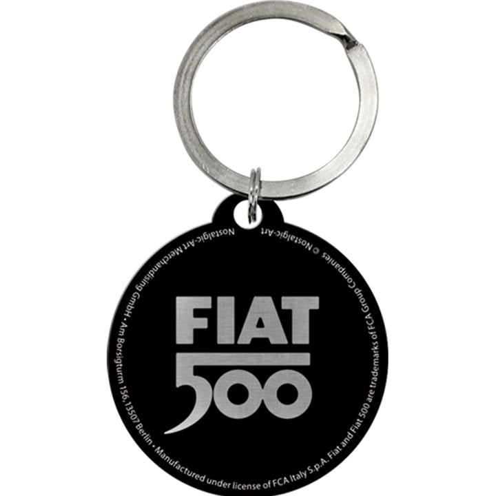 Fiat 500 Original Nostalgic Keyring - Cracker Filler Gift