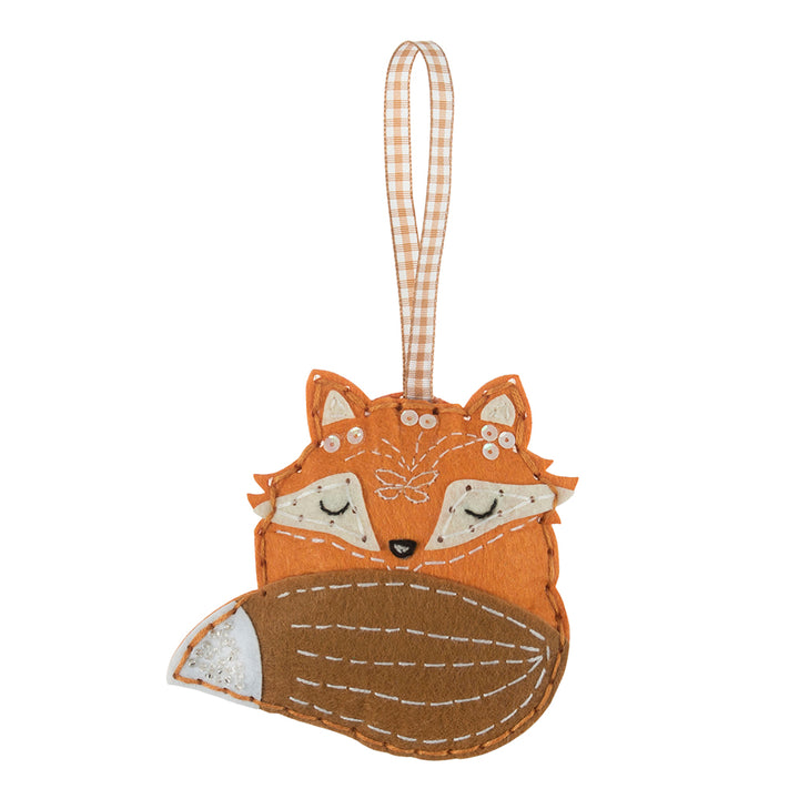 Make Your Own Fox Mini Sewing Craft Kit | Hanging Ornament