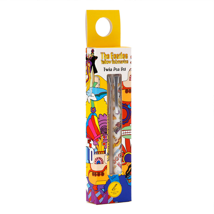 The Beatles Yellow Submarine Pens | Twin Pen Set | Boxed Gift for Men