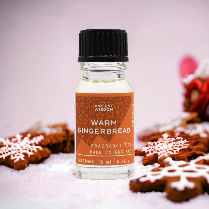 Warm Gingerbread | Fragrance Oil  | 10ml | Mini Gift | Cracker Filler