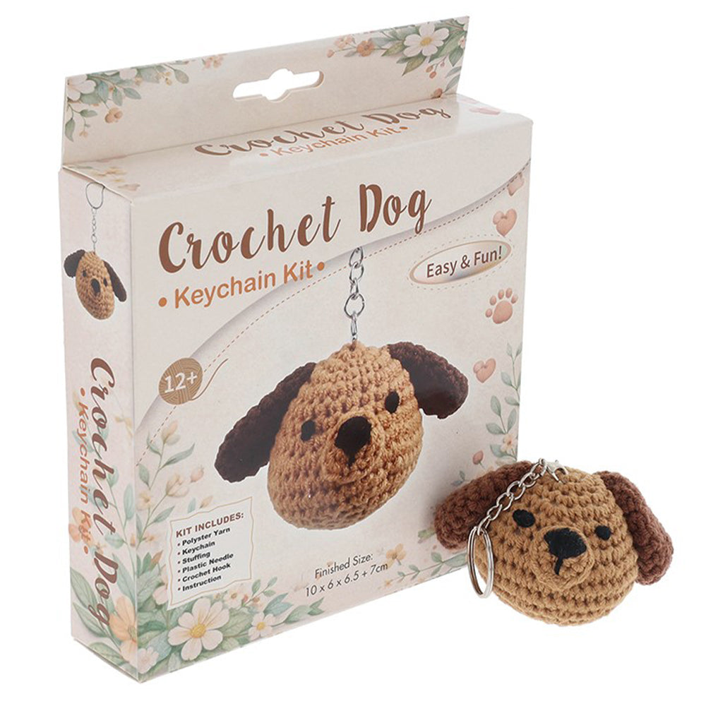 Dog Keyring | Complete Beginners Crochet Kit
