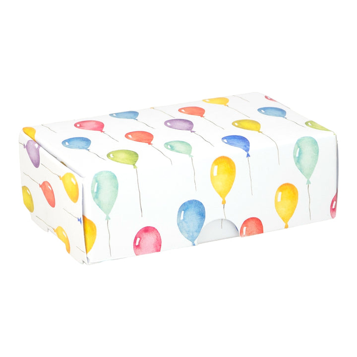 Party Balloons | Mini Gift Box | Soap Bar Sized | 6 Boxes | 57x88x30mm