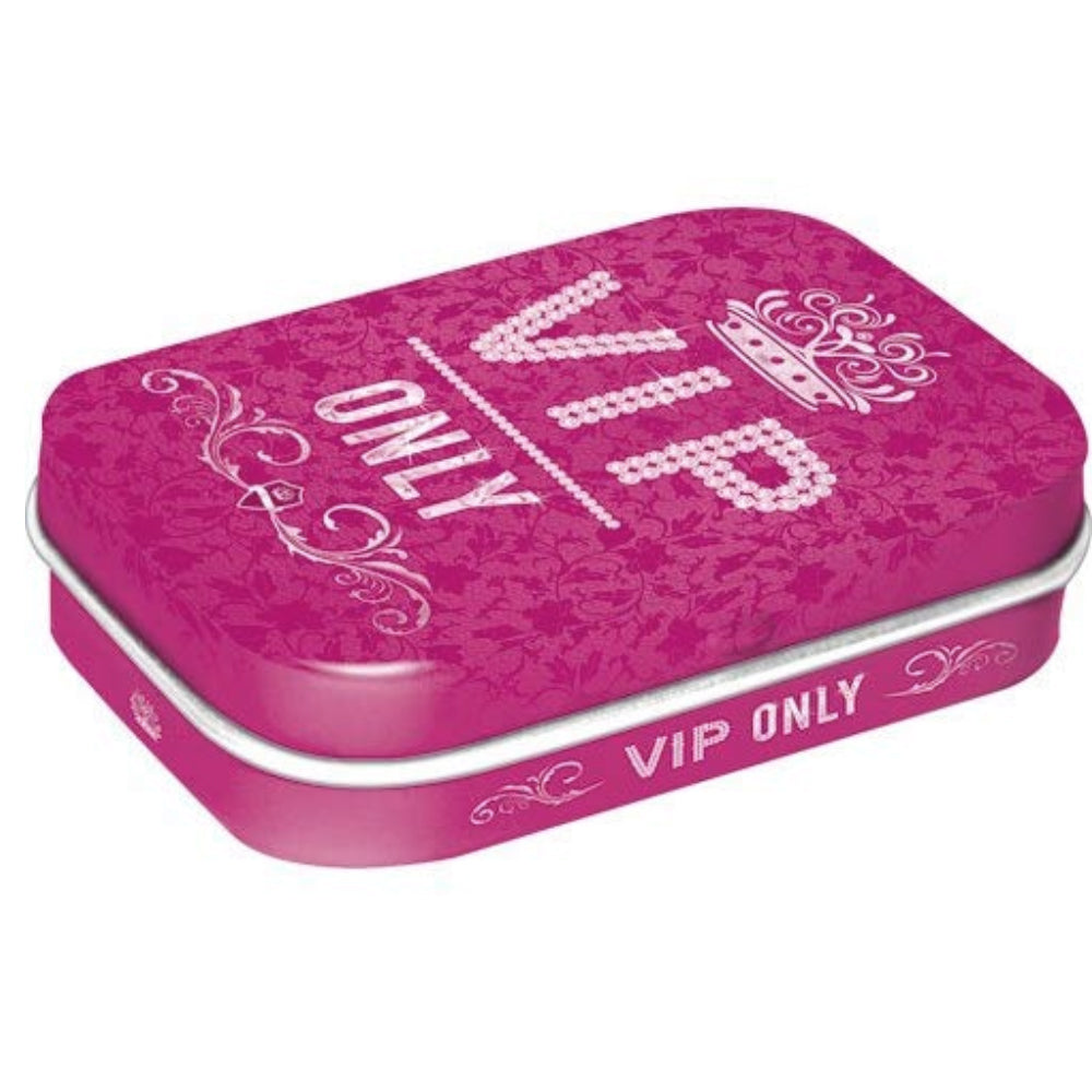 Pink VIP Only | 15g Sugar Free Mint Tin | Cracker Filler | Mini Gift