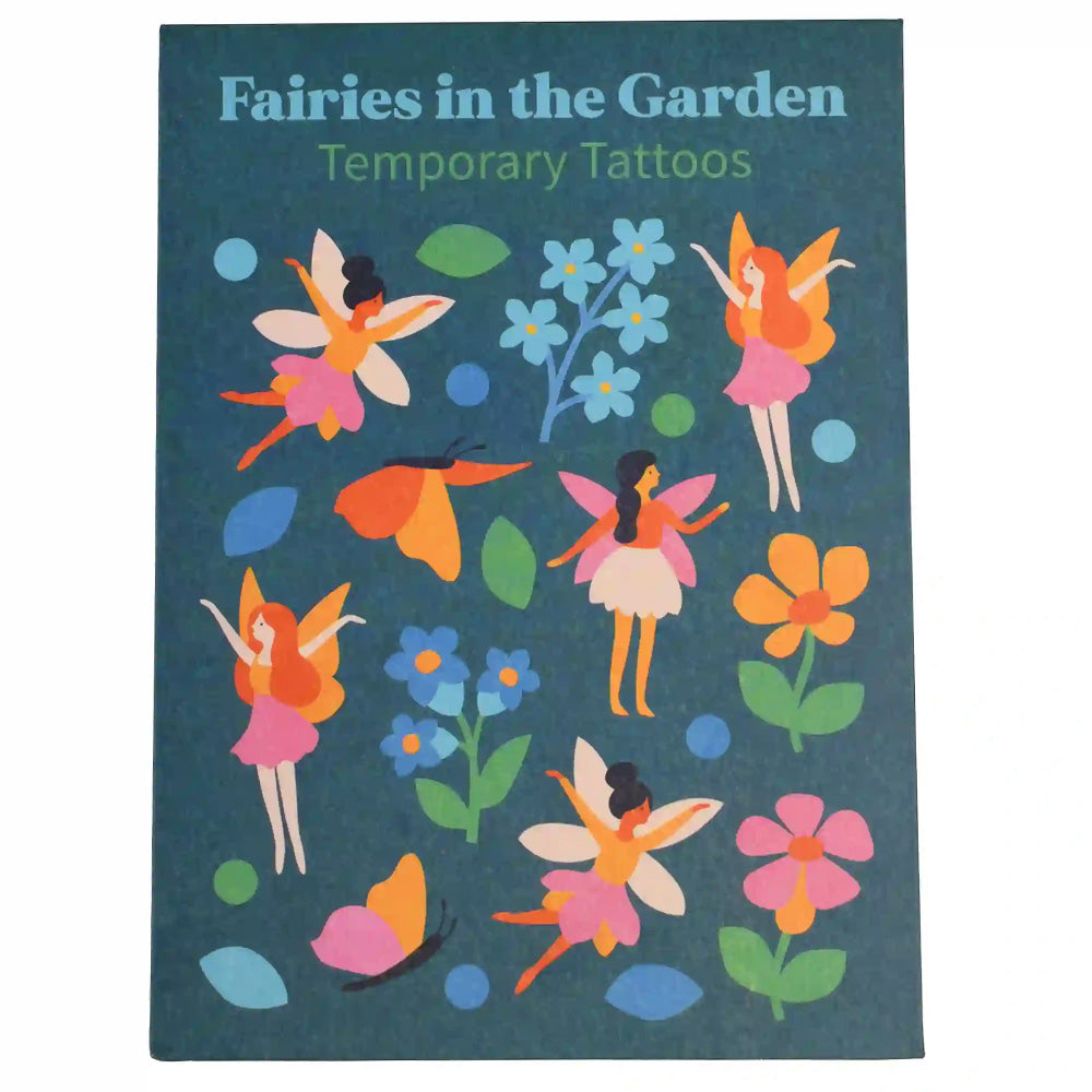 Fairies in the Garden | Temporary Tattoos | Pack of 2 Sheets | 15x10cm