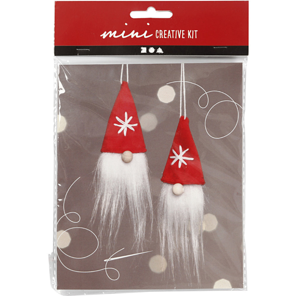 Christmas Hanging Gnomes Sewing Craft Kit | DIY Decoration