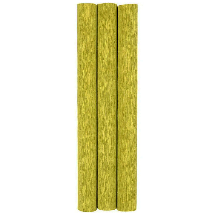 3 Single Colour Crepe Paper Rolls | Flower Making Crafts |  25cm x 60cm