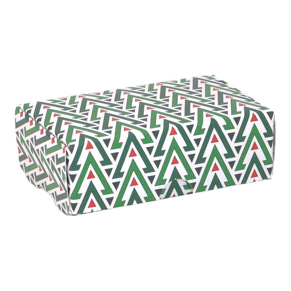 Geometric Christmas | Mini Gift Box | Soap Bar Sized | 6 Boxes | 57x88x30mm