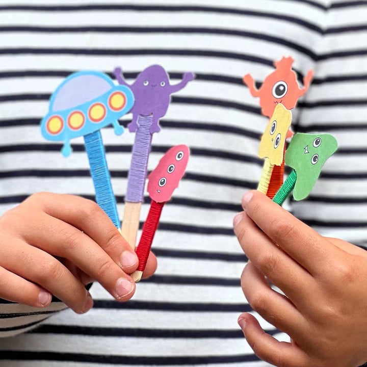 Make Your Own Monster Puppets | Complete Sustainable Craft Kit for Kids