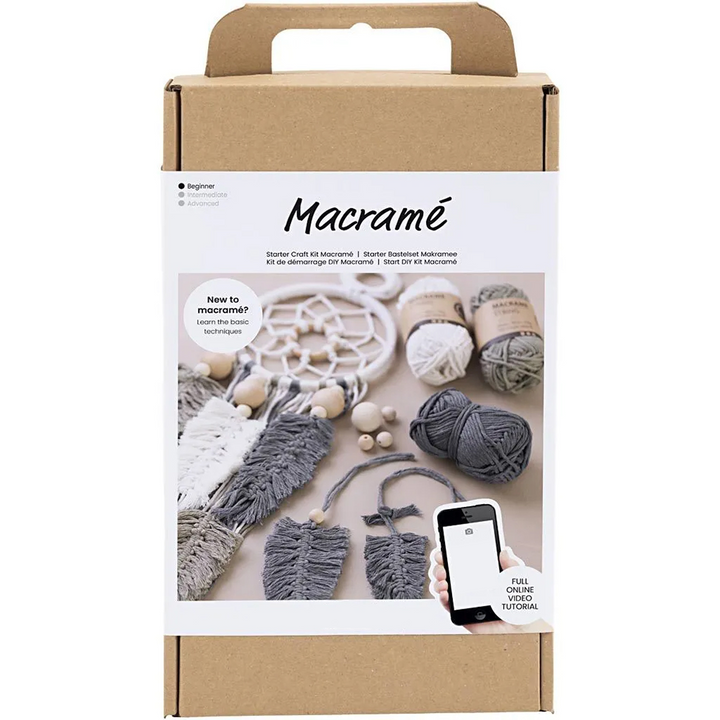 Macrame Starter Set | Complete Craft Kit