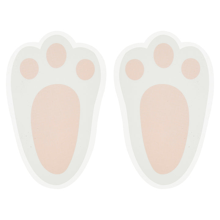 Easter Bunny Footprint Floor Stickers | Egg Hunts &amp; Easter Parties
