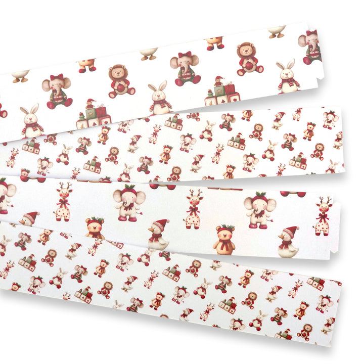 30 Reusable Paper Chains | Baby's 1st Christmas | No Glue Needed | 2.5m