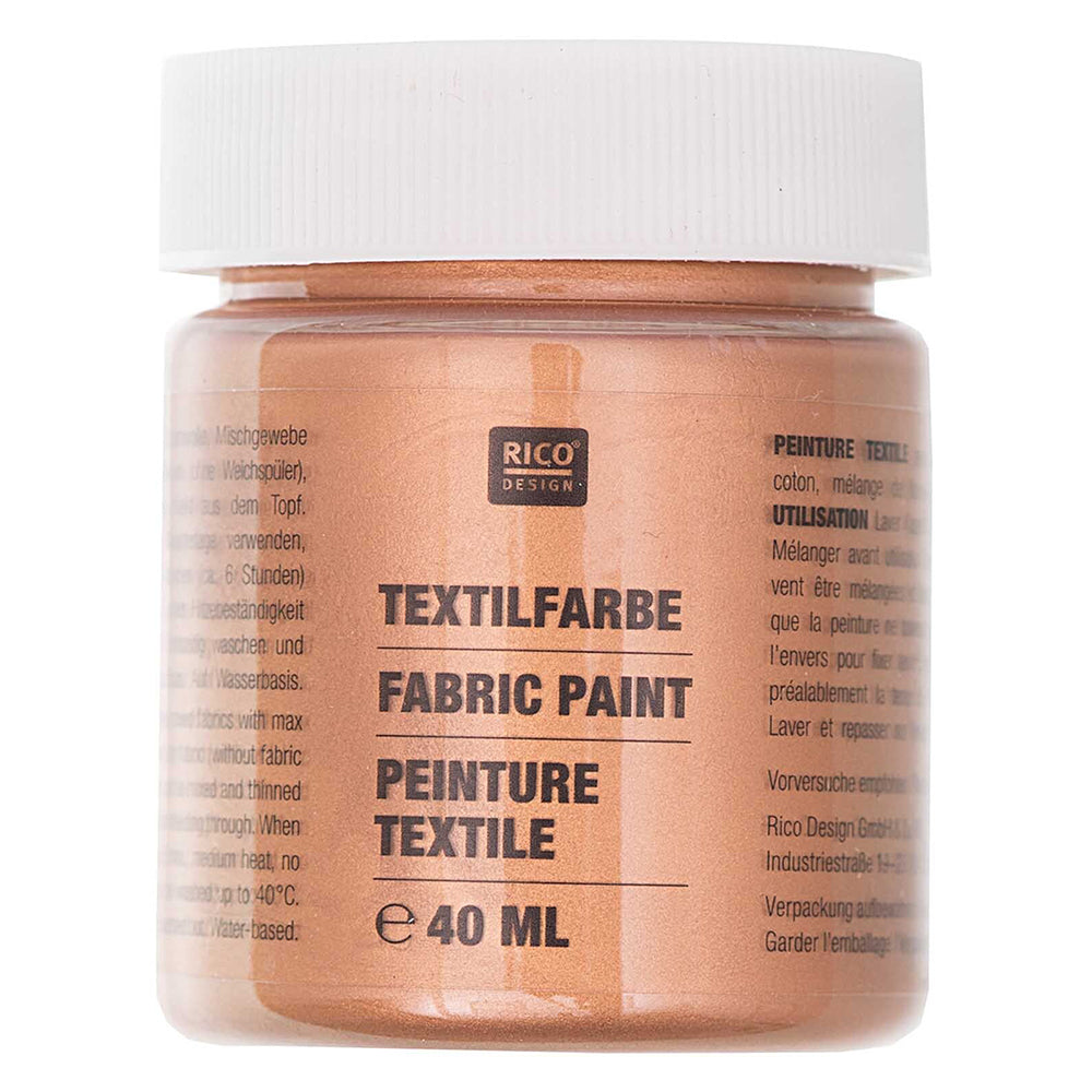 40ml Fabric Paint | Ideal for Light Fabrics | Choose A Colour