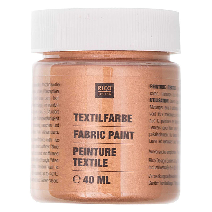 40ml Fabric Paint | Ideal for Light Fabrics | Choose A Colour