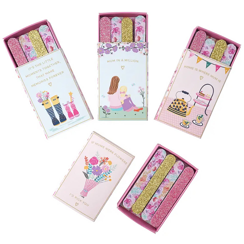 Small Box of 8 Nail Files | It's The Little Moments | Cracker Filler Gift