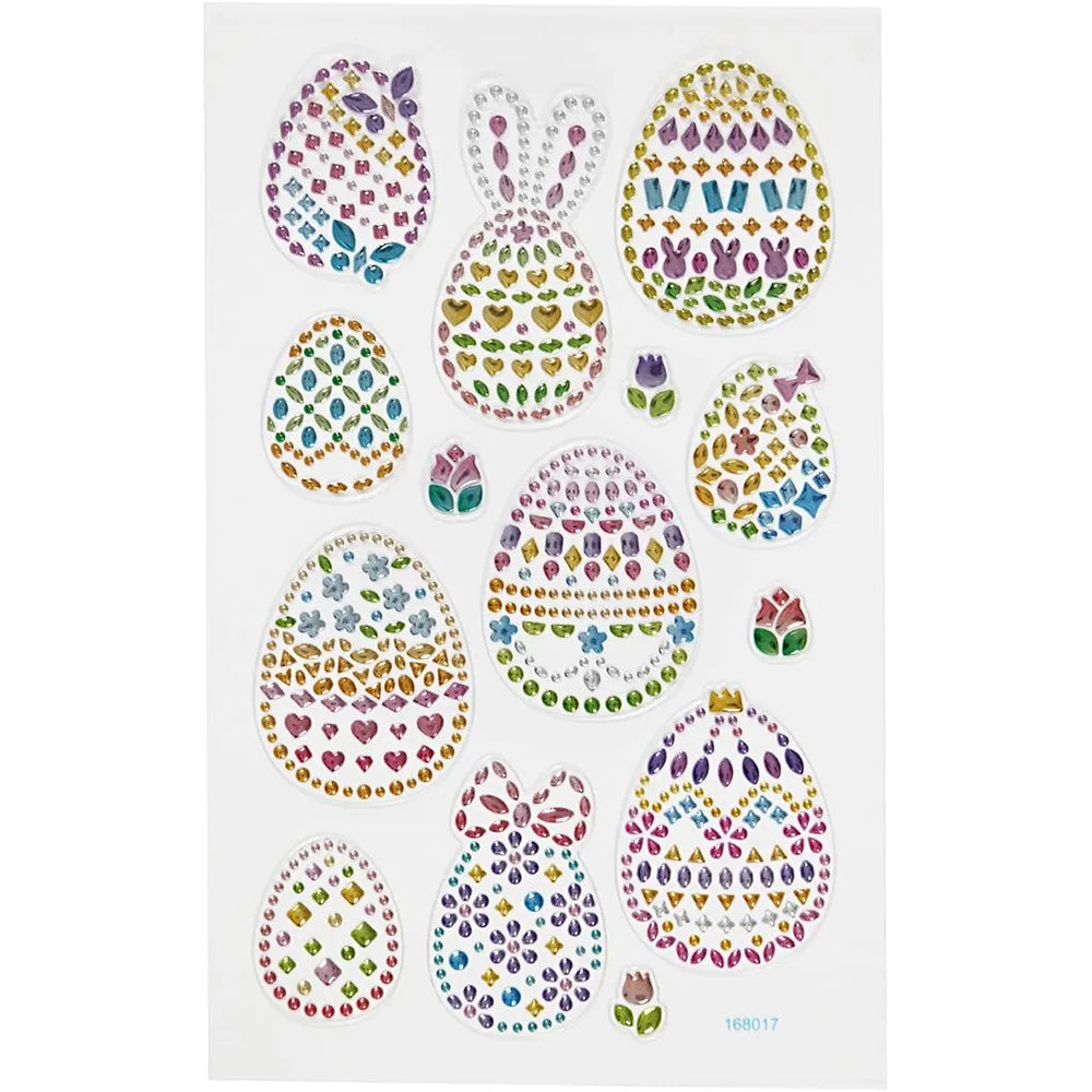 Easter Egg | Jewelled Diamond Stickers | For Kids & Adults