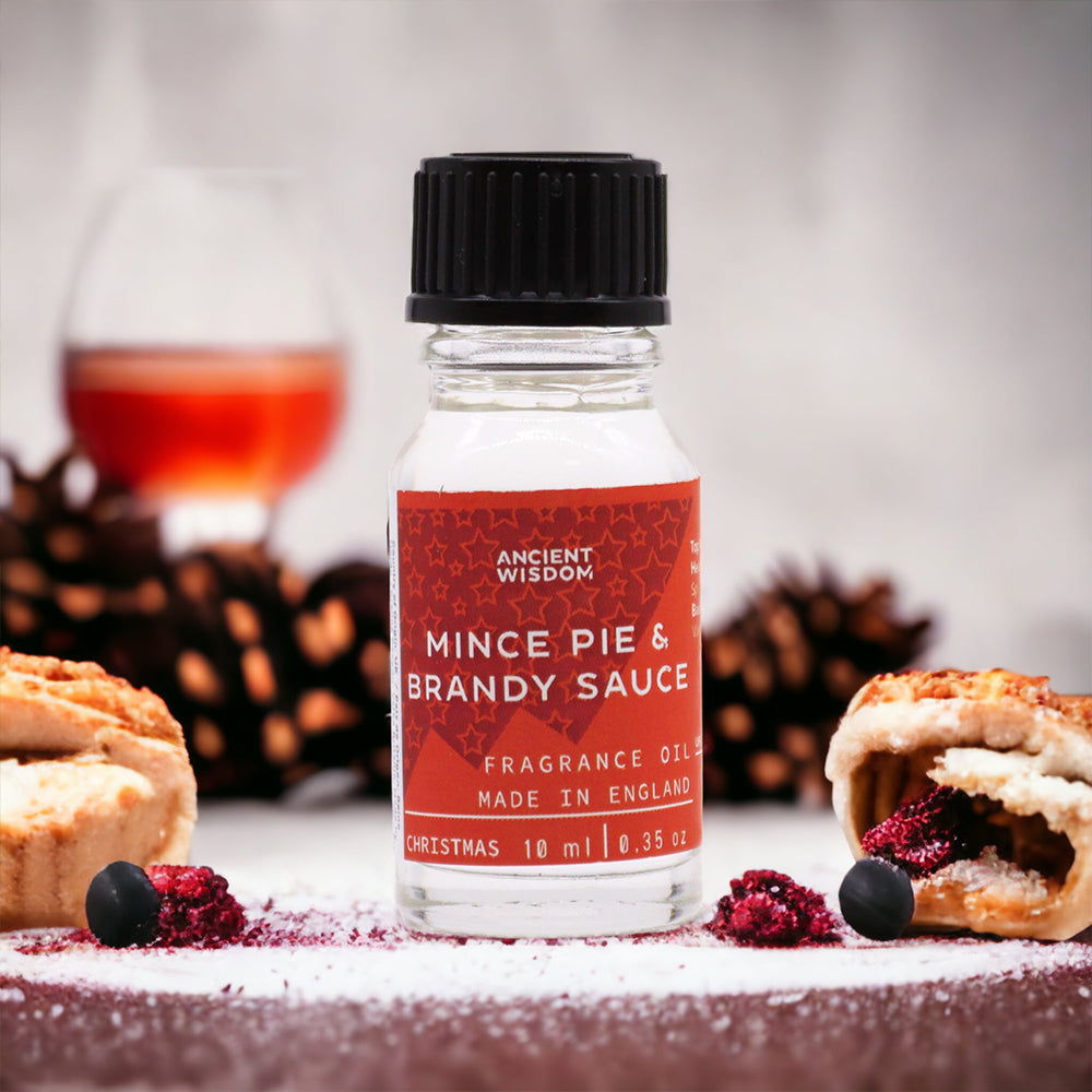 Mince Pie & Brandy Sauce | Fragrance Oil  | 10ml | Mini Gift | Cracker Filler