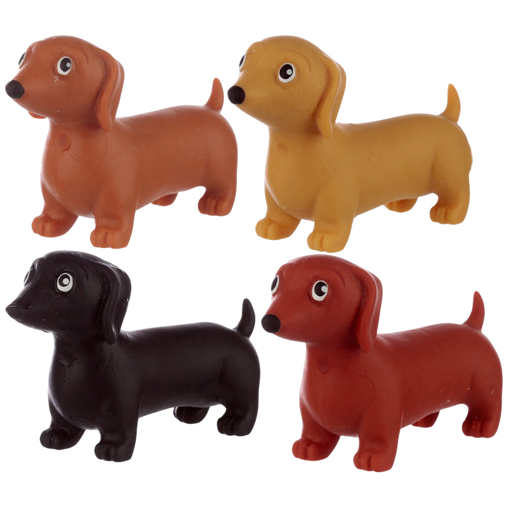 Squeezy Stretchy Dachshund Dog | Stress Buster | Single | Little Gift