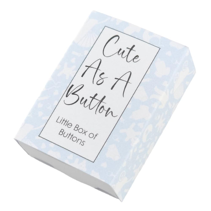 Cute as a Button | Blues | Little Box of Buttons | Little Gift | Cracker Filler