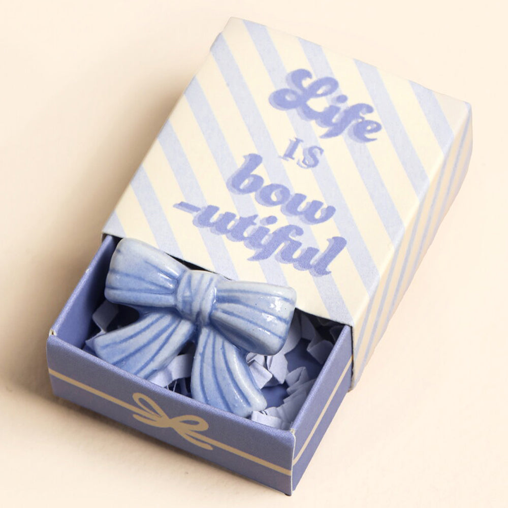 Life is Bow-utiful | Mini Matchbox Token | Cracker Filler Gift