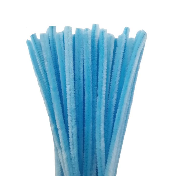 25Pk 9mm Single Colour Packs 30cm Chenille Stems Craft Pipe Cleaners