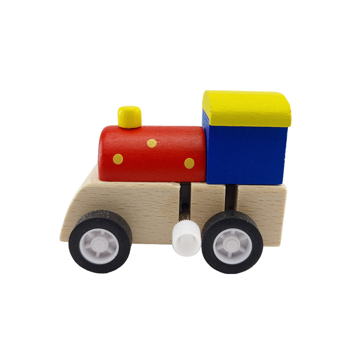 Little Wooden Wind Up Train Toy | Cracker Filler | Mini Gift