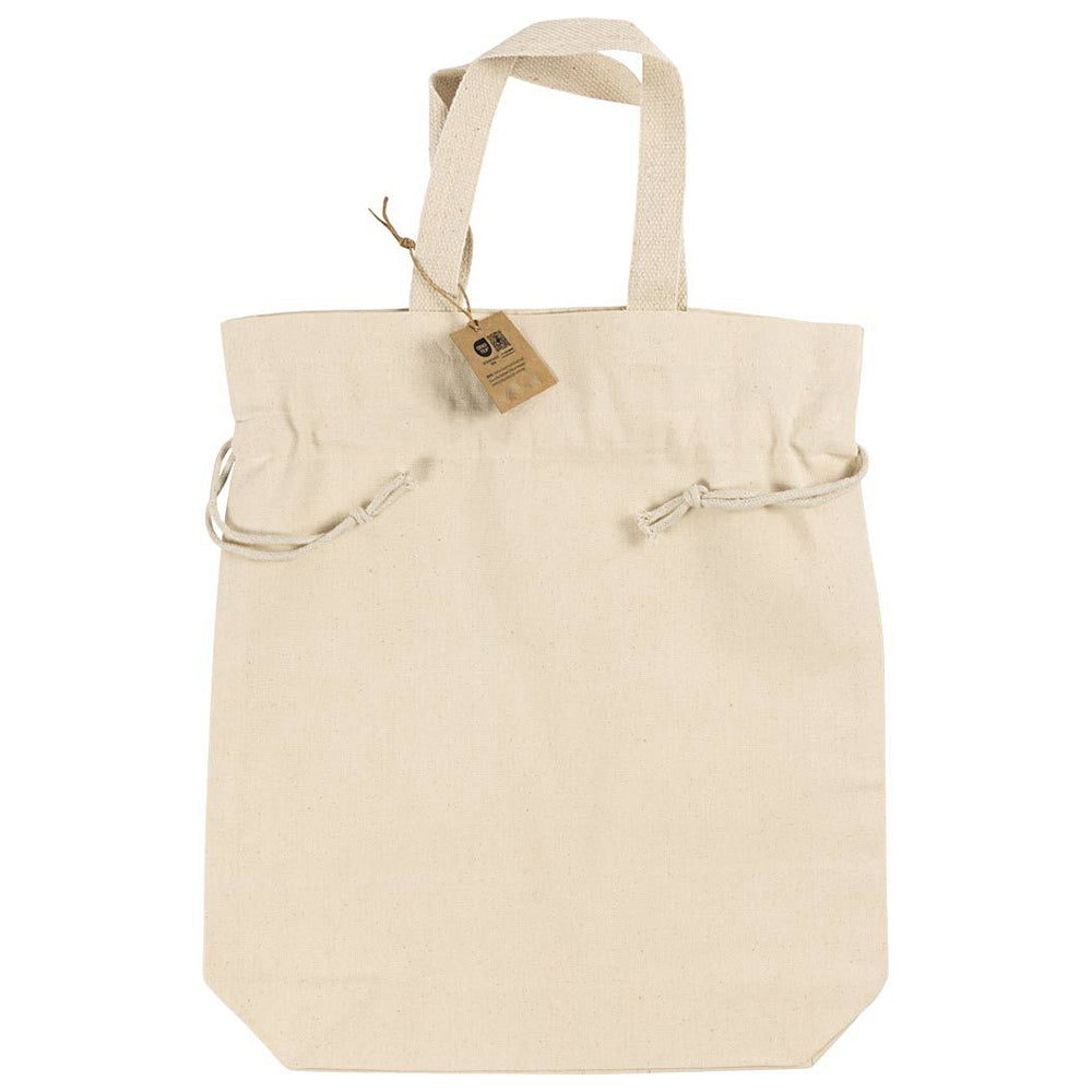 100% Cotton Drawstring Tote Bag | Single | Textile &amp; Fabric Painting | 40x34cm