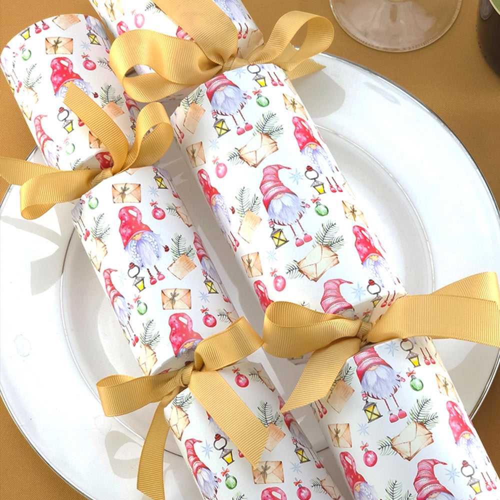 Gonks | Christmas Cracker Making Craft Kits | Makes 6 | Big Choice of Designs