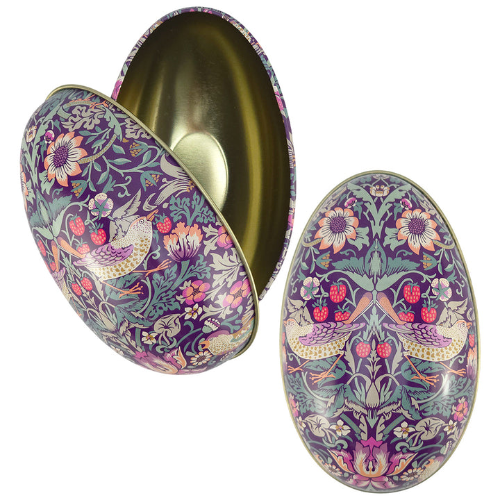 William Morris Two-Part Tinware Eggs | Fillable Easter Gift