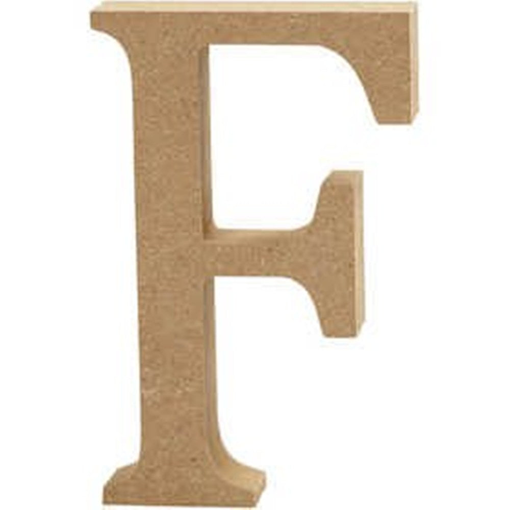 Medium 8cm Wooden MDF Letters, Numbers & Symbols | Wood Shapes for Crafts