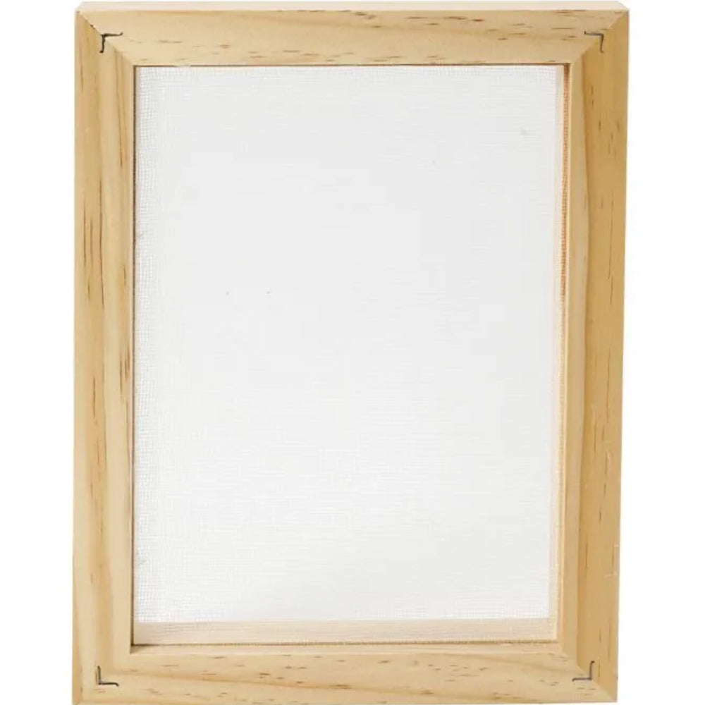 Double Wooden Papermaking Frame - Mould & Deckle - A5 Size Paper