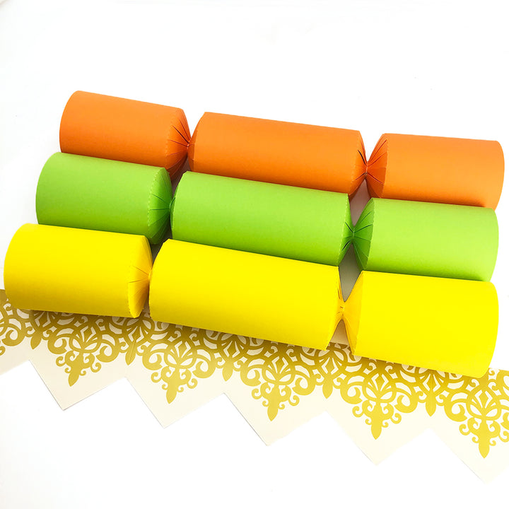 Easter Tones | Craft Kit to Make 12 Crackers | Recyclable | Optional Raffia