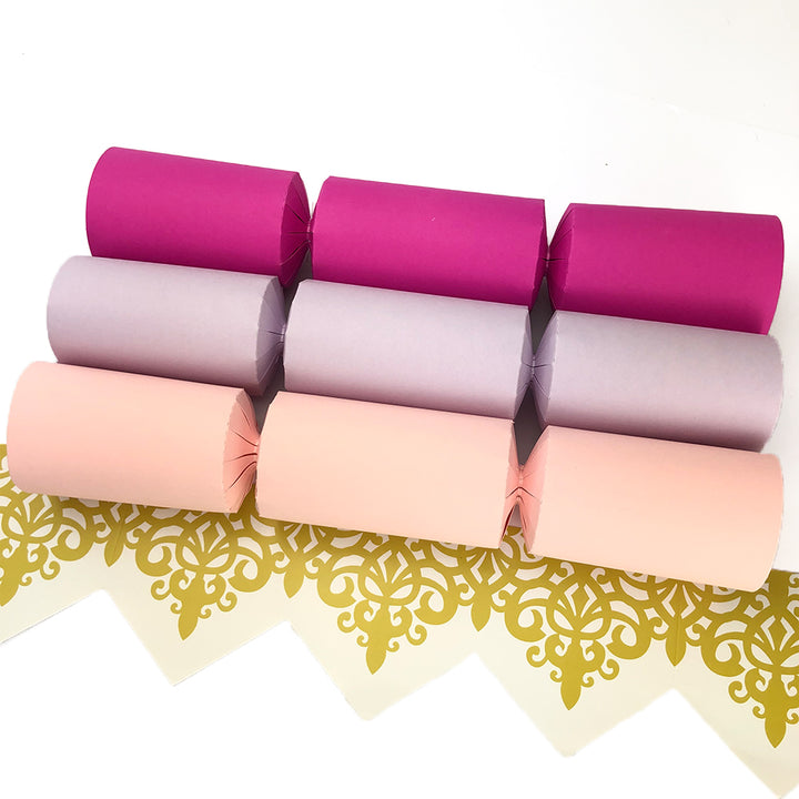 Shades of Pink | Bulk Craft Kits to Make 150 Crackers | Recyclable