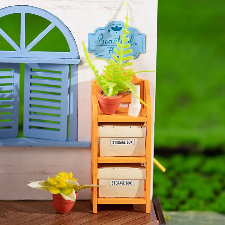 Greenhouse Room Luxury Miniature DIY Kit | Craft Kit 14+ &amp; Adults