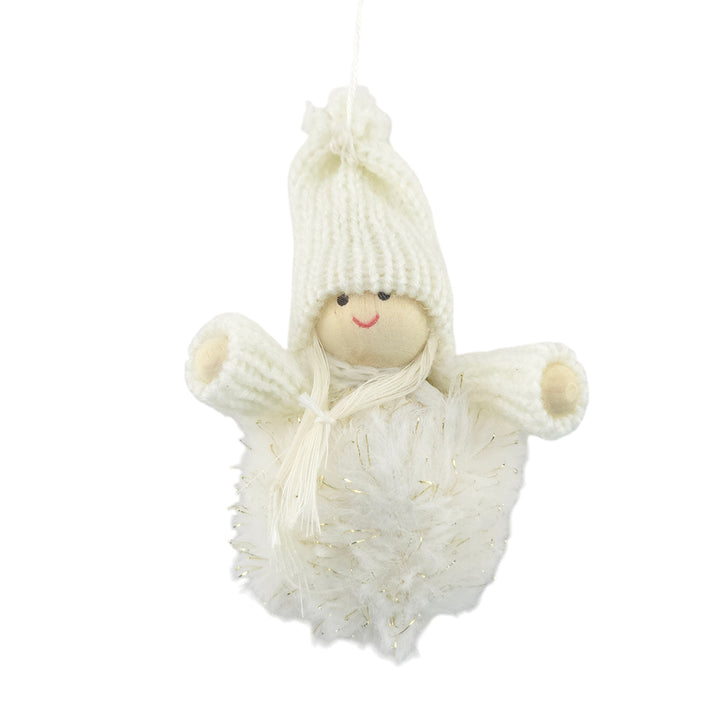 Pastel Pom Pom Style Scandi Christmas Tree Ornament | Single | Cracker Filler | Gisela Graham