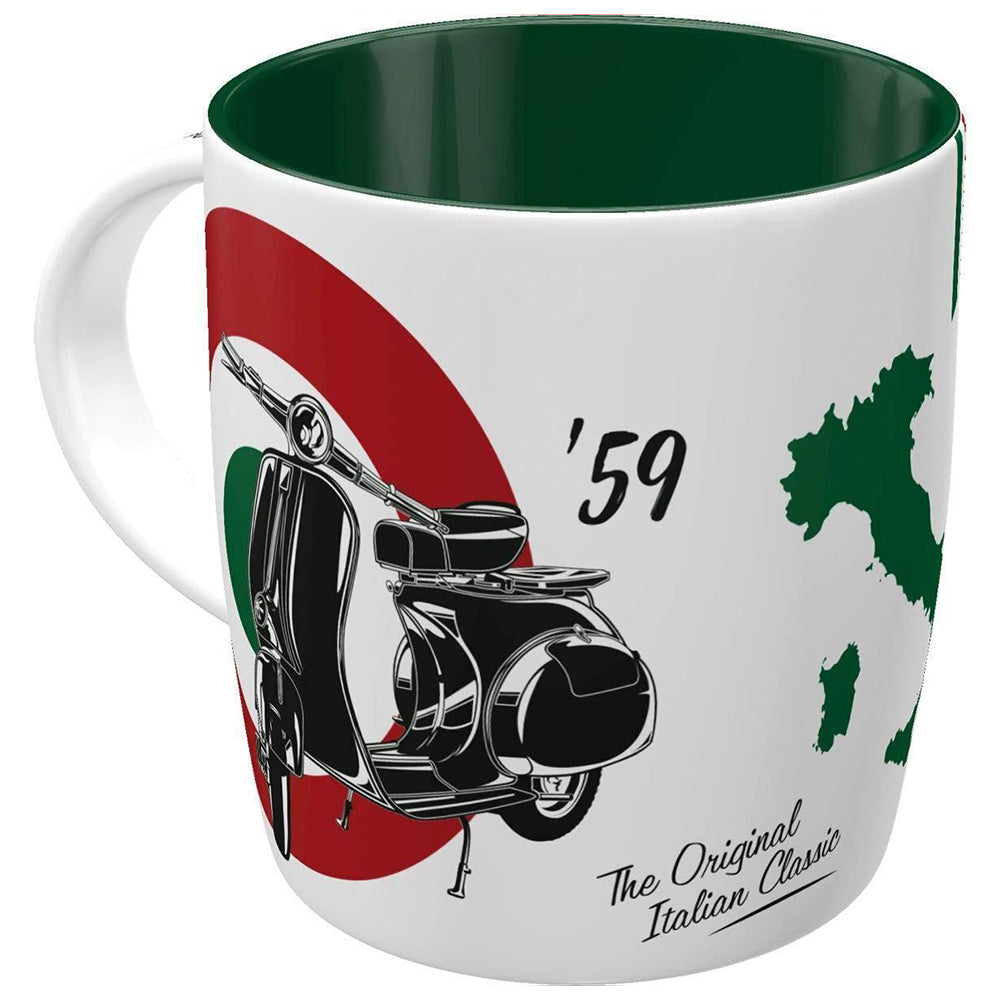 Vespa - The Italian Classic | Chunky Cermaic Mug
