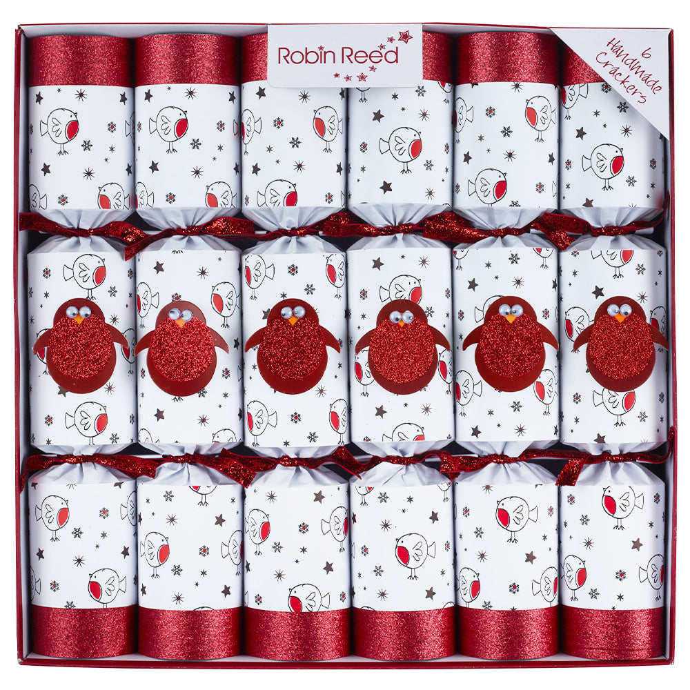 Racing Robin Game | Chunky Christmas Crackers | 6 Pack | Ready Made