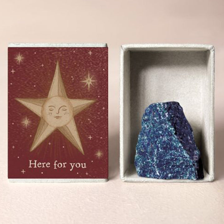 Celestial Crystal Matchbox Gift | Natural Crystal | Cracker Filler