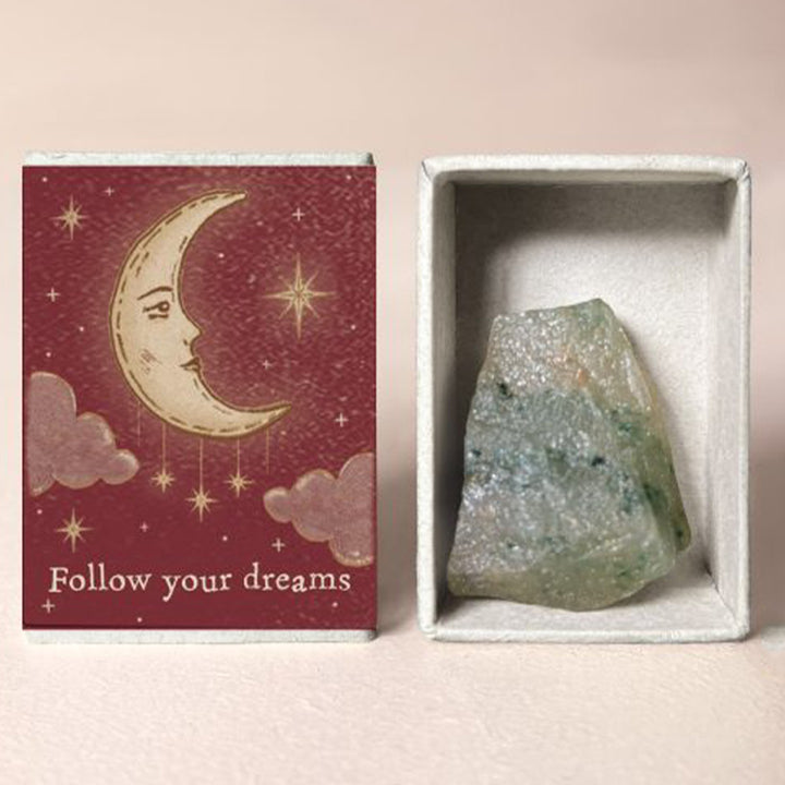 Celestial Crystal Matchbox Gift | Natural Crystal | Cracker Filler