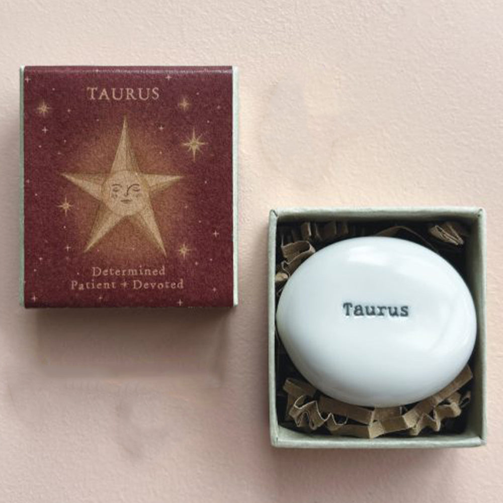Star Sign | Boxed Zodiac Celestial Pebble Gift | Cracker Filler