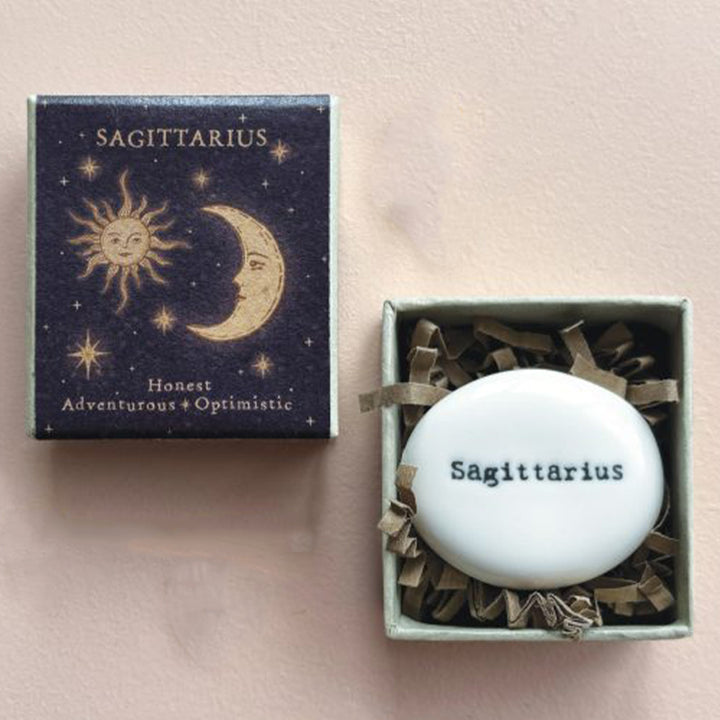Star Sign | Boxed Zodiac Celestial Pebble Gift | Cracker Filler