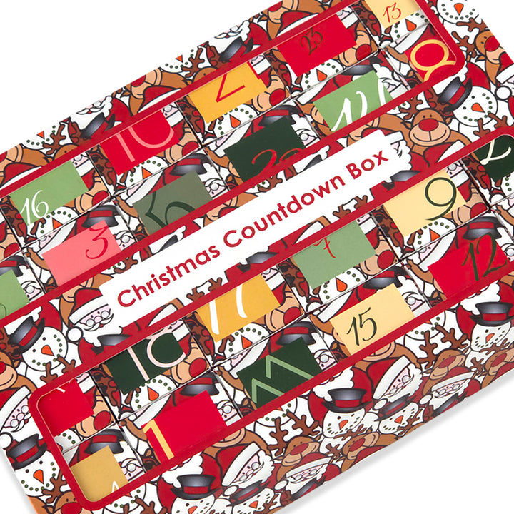 Advent Calendar Making Kit | 24 Cube Boxes &amp; Outer Box | Christmas Character