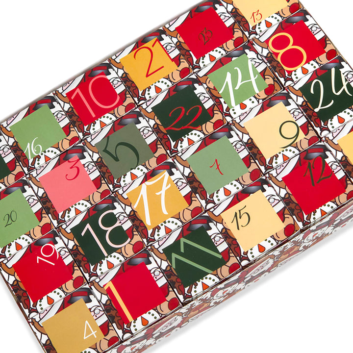 Advent Calendar Making Kit | 24 Cube Boxes &amp; Outer Box | Christmas Character