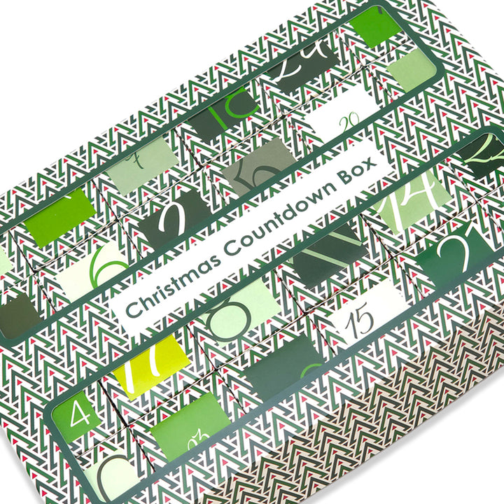 Advent Calendar Making Kit | Cube or Soap Box Style | Geometric Christmas