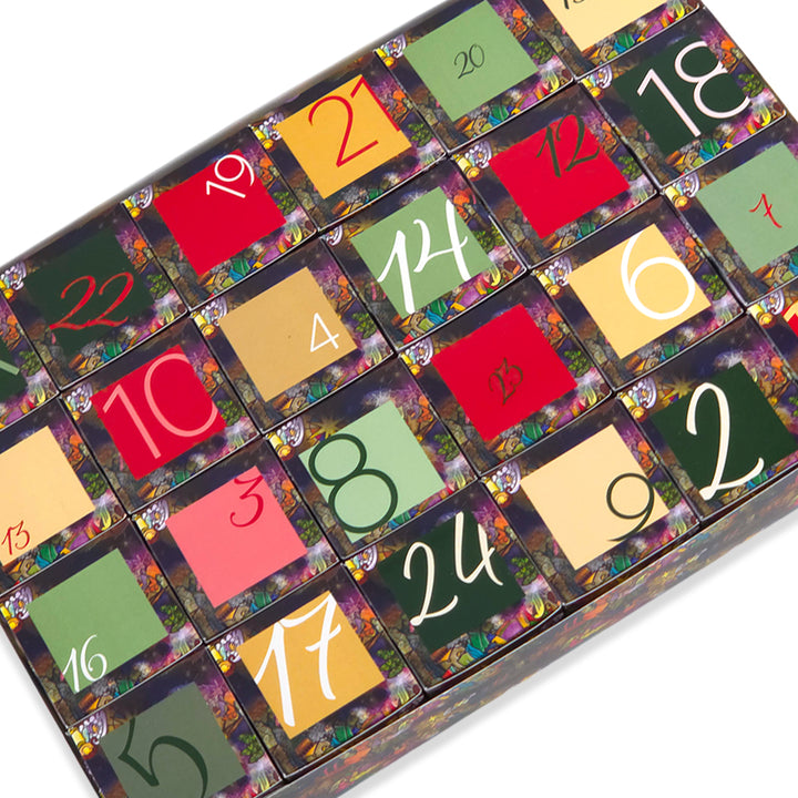 Personalised Advent Calendar Kit | 24 Cubes &amp; Outer Box | Kids Nativity