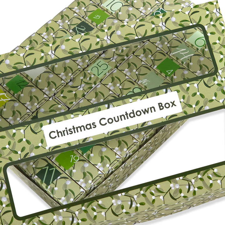 Advent Calendar Making Kit | 25 Soap Boxes &amp; Outer Box | Simply Mistletoe