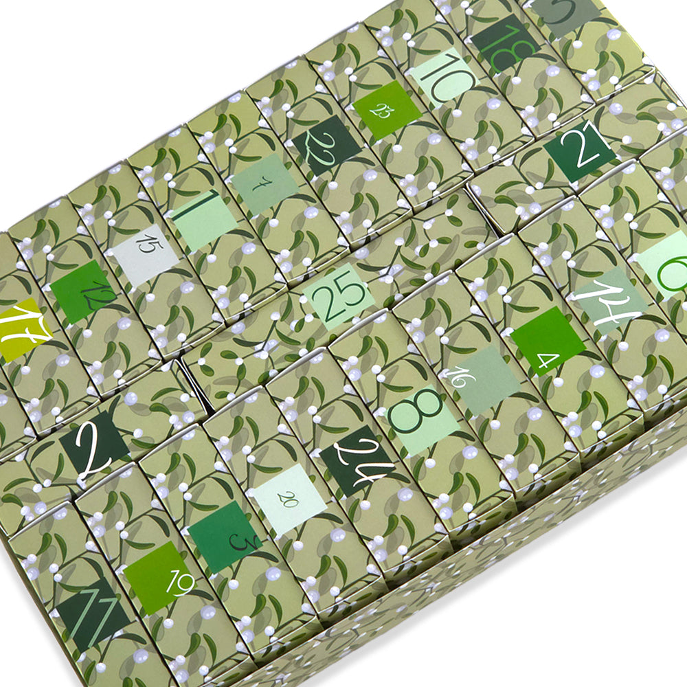 Advent Calendar Making Kit | 25 Soap Boxes &amp; Outer Box | Simply Mistletoe